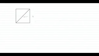 علاقة طول قطر المربع مع طول ضلع المربع ومساحته ومحيطه 