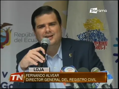 Registro civil de Loja desde el 4 de octubre atenderá solo con turnos en línea