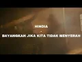 Download Lagu Hindia - Bayangkan jika kita tidak menyerah (Version Karaoke)