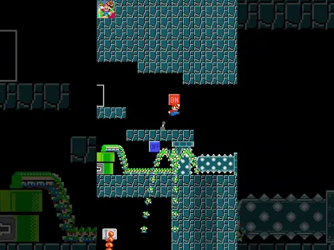 Mario must escape this maze to save Luigis #shorts #mario #luigi #supermariobros