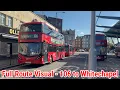 Full Route Visual London Bus Route 106 - Finsbury Park Station to Whitechapel Ee14 LF20XLP