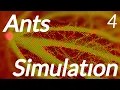 C Ants Simulation 4 Colony