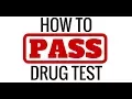 How To Pass A Drug Test - Using Certo Gatorade