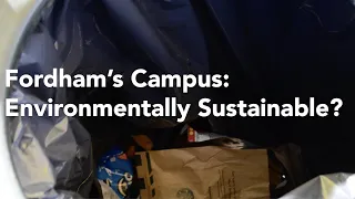 How Sustainable is Fordham s Campus