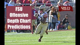Predictions for the Offensive Depth Chart - Who will be WR1 and RB1 Noles QC