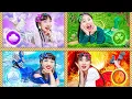 Download Lagu فتاة الزمرد ضد الياقوتي ضد الياقوتي الأزرق ضد الماس: صنعنا سريرًا بطابقين!