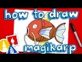 How To Draw Magikarp Pokemon