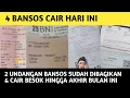 Lagu 4 BANSOS CAIR HARI INI❗️2 UNDANGAN PENCAIRAN BANSOS SUDAH DIBAGIKAN \u0026 CAIR BESOK HINGGA AKHIR BULAN
