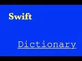 Dictionary in swift Swift tutorial iOS programming Xcode Swift-Tutorial beginners