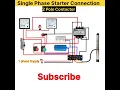 Download Lagu Single Phase Starter Diagram | Starter Diagram | Shorts | Viral | Trending | Basic Electrical ET