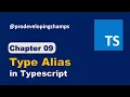 Typescript tutorial Type alias in TypeScript with example for beginners