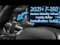 2021 Ford F-150 Leather Raptor Steering Wheel Paddle Shifter Installation Guide - Infotainment com