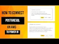 How to connect PostgreSQL to Power BI PostgreSQL to Power BI PostgreSQL on AWS Power BI Course