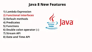 Java 8 New Features Functional Interfaces