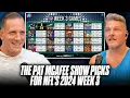 The Pat McAfee Show Picks Predicts Every Game For NFL s 2024 Week 3