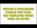 DevOps SysAdmins Puzzle php code get displayed when turn on https