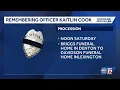 A fallen Lexington police officer will be memorialized this weekend