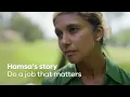 Jobs that Matter A Day in the Life Hamsa s story