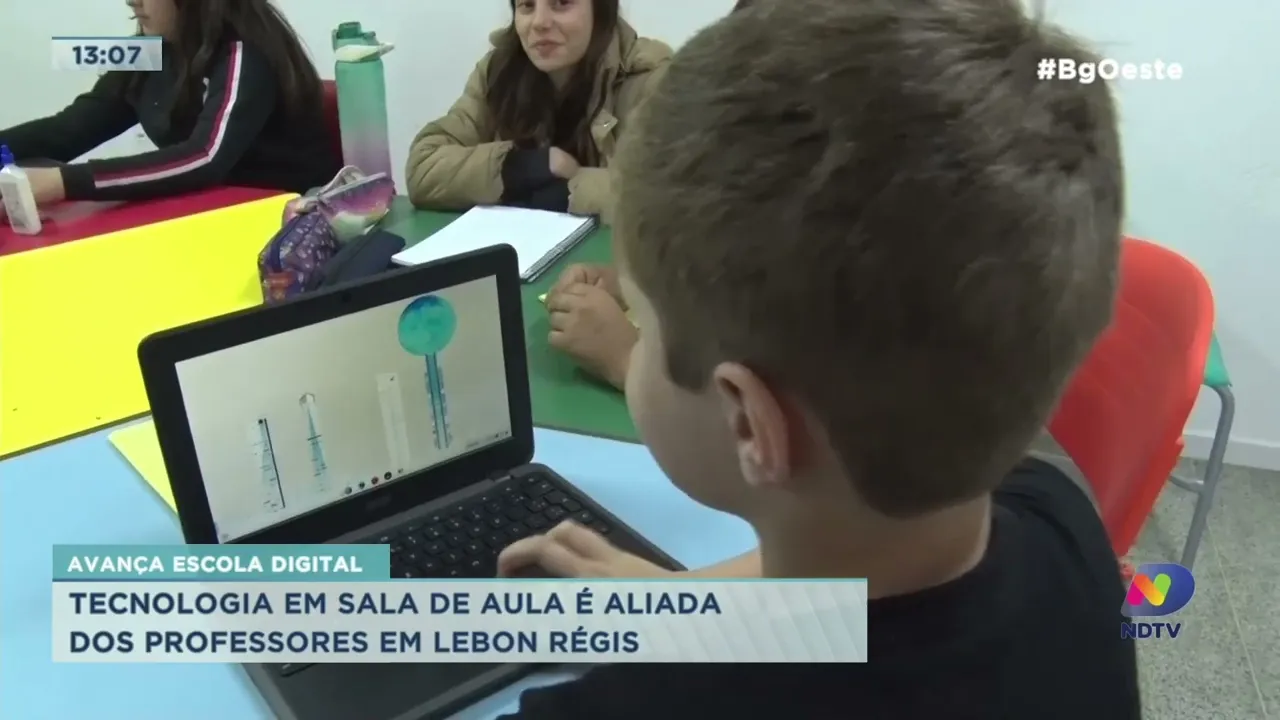 Tecnologia em sala de aula é aliada dos professores em Lebon Régis