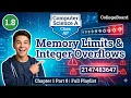 Memory Limits Integer Overflows and the Limits of Integer MAX VALUE