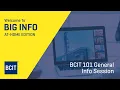 Big Info At-Home Edition Fall 2020 BCIT 101