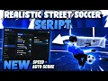 FREE The BEST Realistic Street Soccer Script INFINITE TACKLES AUTO SCORE REACH