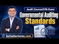 Governmental Auditing Standards GAGAS Explained CPA Exam AUD Auditing Course