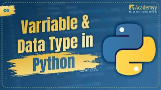 Variables Data Types in Python 2025 Python Tutorial for Beginners