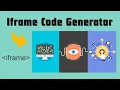 Iframe Generator Tutorial Customizing iFrames with Embedista in Under a Minute