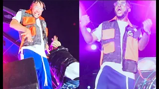 see why poco lee is the best dancer as emo grae performs at naira marley show