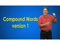 It s fun to make 2 words 1 Version 1 Compounds Words Compound Words Song Jack Hartmann