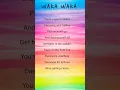 Lagu ✨WAKA WAKA SONG LYRICS #lyrics #song #wakawaka✨