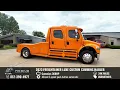 2023 Freightliner M2-106 ORANGE - LUXE Hauler 360 Walk Around Stock