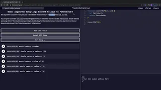Basic Algorithm Scripting Convert Celsius to Fahrenheit