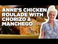 Download Lagu Anne Burrell's Chicken Roulade with Chorizo \u0026 Manchego | Secrets of a Restaurant Chef | Food Network