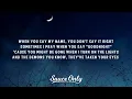 Matt Hansen - break my bones (Lyrics)