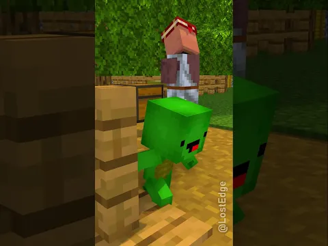 HELP JJ save Baby Mikey with Hot air balloon - Maizen Minecraft Animation #maizen