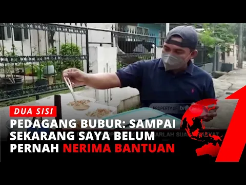 Sepi Pembeli, Pedagang Bubur: Keadaan Saat Ini Sulit, Jalan Komplek Banyak Ditutup