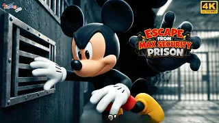 Escape from Mickey Mouse Prison | Roblox Full Movie Game | PC 4K @ZigZagGamerPT