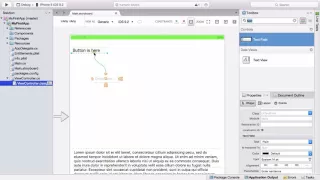04 Editable Text Areas and Relative Constraints in Xamarin Designer