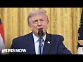 WH s quite happy Trump didn t go as far as they thought he would Haberman