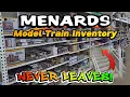 Menards HO O Gauge Model Train Inventory NEVER LEAVES Spring 2026 Stock Update