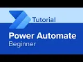 Power Automate Beginner Tutorial