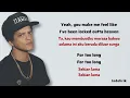 Download Lagu Locked Out of Heaven - Bruno Mars | Lirik Terjemahan