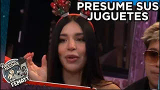 Los juguetitos que usa Ennid Wong Buenas Noches Don Fematt
