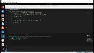 How to Add a Thousand Separator in Python