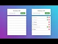 Simple Grocery List App in Javascript Coding Projects for Beginners