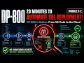 DP-800 Database DevOps Designing Secure SQL Releases