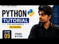 Python Tutorial for Beginners in Telugu Lecture 9 Strings in Python KHN Coding