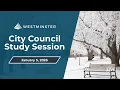 Westminster City Council Study Session January 5 2026